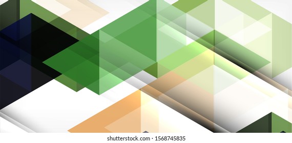 Abstract concept triangle graphic element. Technology background. Banner, poster template. Art vector background futuristic design.