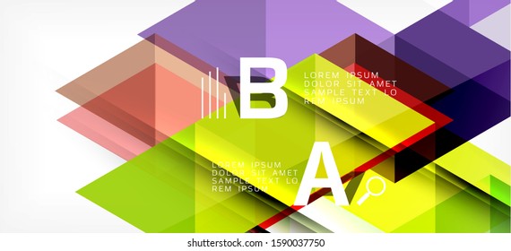 Resumen del concepto de elemento gráfico triangular. Antecedentes tecnológicos. Cartel, plantilla de afiches. Diseño futurista de fondo vectorial de arte.