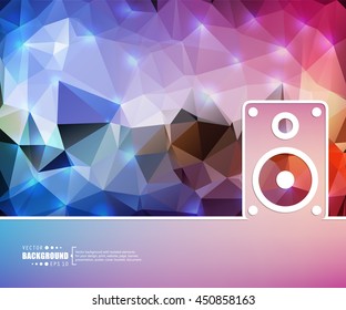 Abstract concept vector background. For illustration template design, creative business infographic, page, web, brochure, banner, presentation, booklet, document.