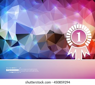 Abstract concept vector background. For illustration template design, creative business infographic, page, web, brochure, banner, presentation, booklet, document.