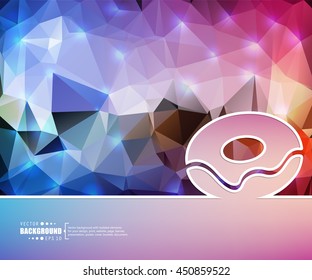 Abstract concept vector background. For illustration template design, creative business infographic, page, web, brochure, banner, presentation, booklet, document.