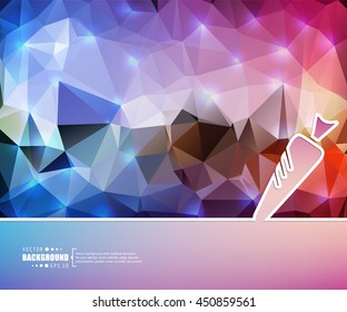 Abstract concept vector background. For illustration template design, creative business infographic, page, web, brochure, banner, presentation, booklet, document.