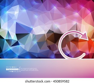 Abstract concept vector background. For illustration template design, creative business infographic, page, web, brochure, banner, presentation, booklet, document.