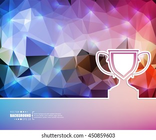 Abstract concept vector background. For illustration template design, creative business infographic, page, web, brochure, banner, presentation, booklet, document.