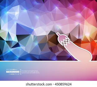 Abstract concept vector background. For illustration template design, creative business infographic, page, web, brochure, banner, presentation, booklet, document.