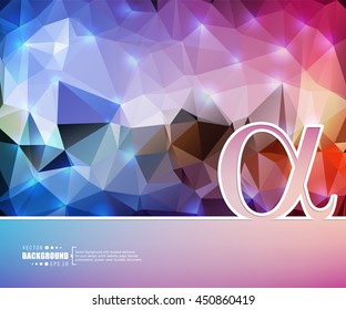 Abstract concept vector background. For illustration template design, creative business infographic, page, web, brochure, banner, presentation, booklet, document.