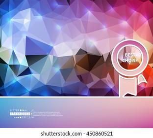 Abstract concept vector background. For illustration template design, creative business infographic, page, web, brochure, banner, presentation, booklet, document.