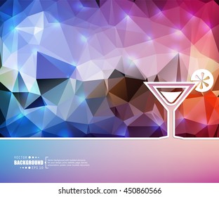 Abstract concept vector background. For illustration template design, creative business infographic, page, web, brochure, banner, presentation, booklet, document.