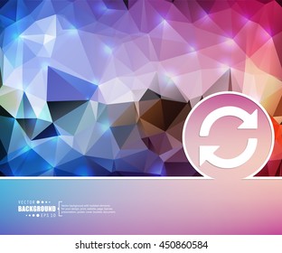 Abstract concept vector background. For illustration template design, creative business infographic, page, web, brochure, banner, presentation, booklet, document.