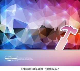 Abstract concept vector background. For illustration template design, creative business infographic, page, web, brochure, banner, presentation, booklet, document.
