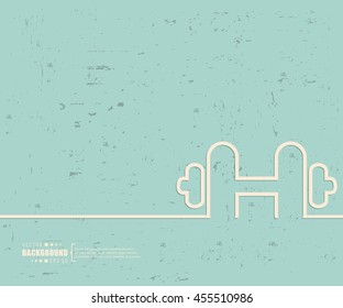 Abstract concept vector background. For illustration template design, creative business infographic, page, web, brochure, banner, presentation, booklet, document.