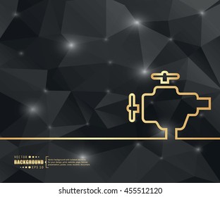 Abstract concept vector background. For illustration template design, creative business infographic, page, web, brochure, banner, presentation, booklet, document.