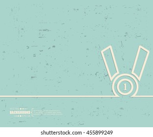 Abstract concept vector background. For illustration template design, creative business infographic, page, web, brochure, banner, presentation, booklet, document.