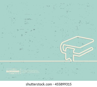 Abstract concept vector background. For illustration template design, creative business infographic, page, web, brochure, banner, presentation, booklet, document.