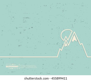 Abstract concept vector background. For illustration template design, creative business infographic, page, web, brochure, banner, presentation, booklet, document.