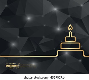 Abstract concept vector background. For illustration template design, creative business infographic, page, web, brochure, banner, presentation, booklet, document.