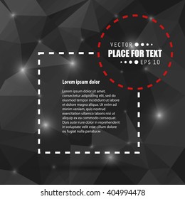 Abstract concept vector empty speech square quote text bubble. For web and mobile app isolated on background, illustration template design, creative presentation, business infographic social media.