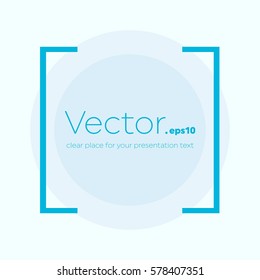 Abstract concept vector empty speech square quote text bubble. For web and mobile app isolated on background, illustration template design, creative presentation, business infographic social media.