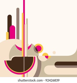 Abstract concept. Vector illustration.