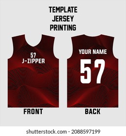 abstract concept vector jersey pattern template for printing or sublimation sports uniforms football volleyball basketball e-sports cycling and fishing