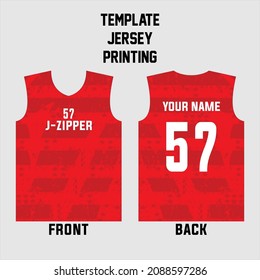 abstract concept vector jersey pattern template for printing or sublimation sports uniforms football volleyball basketball e-sports cycling and fishing