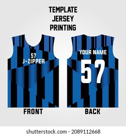 abstract concept vector jersey pattern template for printing or sublimation sports uniforms football volleyball basketball e-sports cycling and fishing