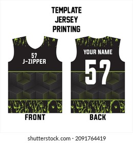 abstract concept vector jersey pattern template for printing or sublimation sports uniforms football volleyball basketball e-sports cycling and fishing