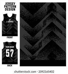 abstract concept vector jersey pattern template for printing or sublimation sports uniforms football volleyball basketball e-sports cycling and fishing