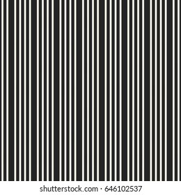 Abstract concept vector monochrome geometric pattern. Black and white minimal background. Creative illustration template. Seamless stylish texture. For wallpaper, surface, web design, textile, decor.
