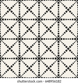 Abstract concept vector monochrome geometric pattern. Black and white minimal background. Creative illustration template. Seamless stylish texture. For wallpaper, surface, web design, textile, decor.