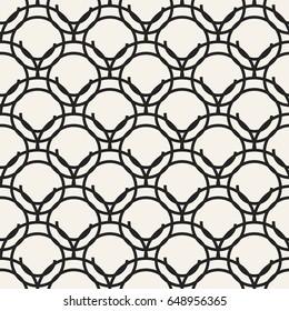 Abstract concept vector monochrome geometric pattern. Black and white minimal background. Creative illustration template. Seamless stylish texture. For wallpaper, surface, web design, textile, decor.