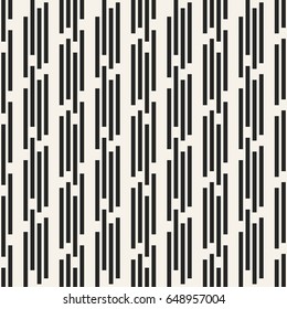 Abstract concept vector monochrome geometric pattern. Black and white minimal background. Creative illustration template. Seamless stylish texture. For wallpaper, surface, web design, textile, decor.