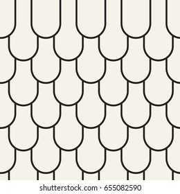 Abstract concept vector monochrome geometric pattern. Black and white minimal background. Creative illustration template. Seamless stylish texture. For wallpaper, surface, web design, textile, decor.