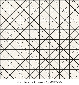 Abstract concept vector monochrome geometric pattern. Black and white minimal background. Creative illustration template. Seamless stylish texture. For wallpaper, surface, web design, textile, decor.