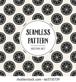 Abstract concept vector monochrome geometric pattern. Black and white minimal background. Creative illustration template. Seamless stylish texture. For wallpaper, surface, web design, textile, decor