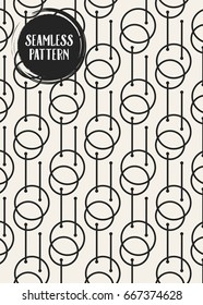 Abstract concept vector monochrome geometric pattern. Black and white minimal background. Creative illustration template. Seamless stylish texture. For wallpaper, surface, web design, textile, decor