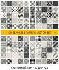 Abstract concept vector monochrome geometric pattern. Black and white minimal background. Creative illustration template. Seamless stylish texture. For wallpaper, surface, web design, textile, decor
