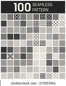 Patrón geométrico monocromo del vector conceptual abstracto. Fondo mínimo blanco y negro. Plantilla de ilustración creativa. Textura elegante y sin inconvenientes. Papel tapiz, superficie, diseño web, textil, decoración