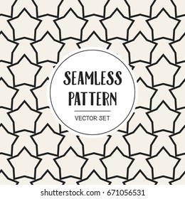 Abstract concept vector monochrome geometric pattern. Black and white minimal background. Creative illustration template. Seamless stylish texture. For wallpaper, surface, web design, textile, decor