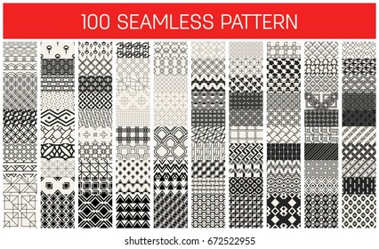 Abstract concept vector monochrome geometric pattern. Black and white minimal background. Creative illustration template. Seamless stylish texture. For wallpaper, surface, web design, textile, decor