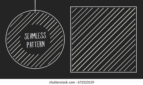Abstract concept vector monochrome geometric pattern. Black and white minimal background. Creative illustration template. Seamless stylish texture. For wallpaper, surface, web design, textile, decor