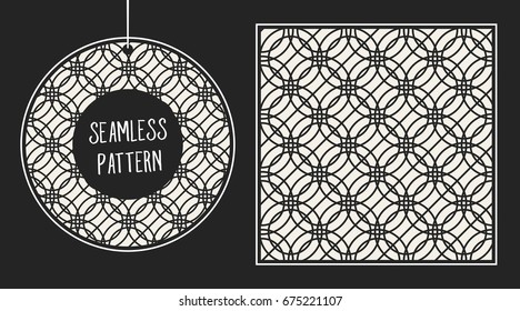 Abstract concept vector monochrome geometric pattern. Black and white minimal background. Creative illustration template. Seamless stylish texture. For wallpaper, surface, web design, textile, decor
