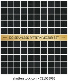 Abstract concept vector monochrome geometric pattern. Dark blue, gold minimal background. Creative illustration template. Seamless stylish texture. For wallpaper, surface, web design, textile, decor