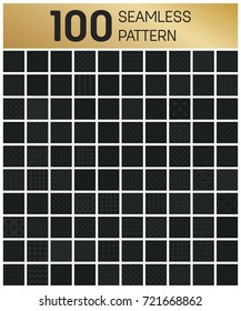 Abstract concept vector monochrome geometric pattern. Dark blue, gold minimal background. Creative illustration template. Seamless stylish texture. For wallpaper, surface, web design, textile, decor