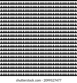 Abstract concept vector monochrome pattern. Black and white minimal background. Illustration creative template. Seamless stylish texture. For wallpaper, surface, web design, textile, etc