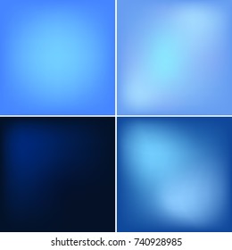 Abstract concept vector multicolored blured background set.For business infographic, booklet, background, poster, web sites,banners.