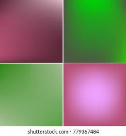 Abstract concept vector multicolored blured background set.For business infographic, booklet, background, poster, web sites,banners.