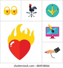 Abstract Concepts Icon Set