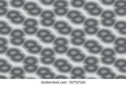 abstract conceptual background in grey scale with a blur and close up effect of microscopy with the apearance of bacteria or organelles. for scientific,  technical backgrounds and other creative ideas