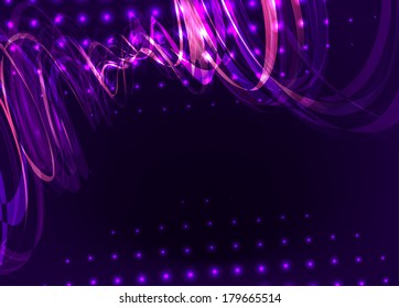 Abstract conceptual background in purple color
